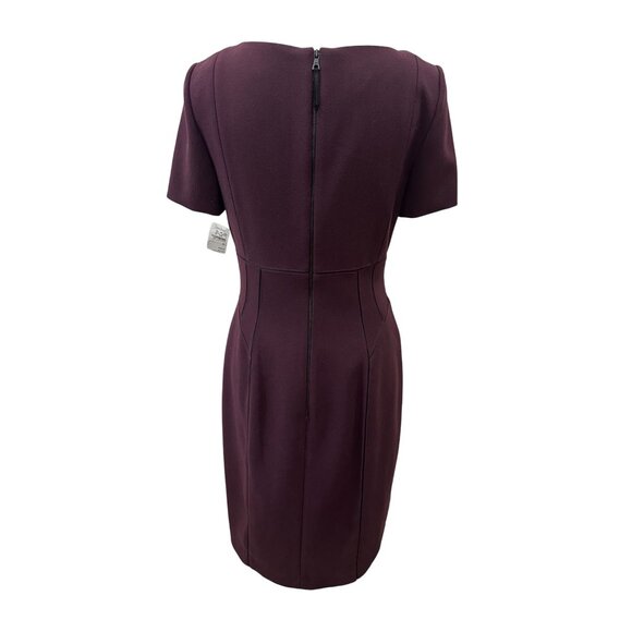 KAY UNGER Deep Purple Cocktail Dress Size 8 NEW New with tags - Picture 8 of 11
